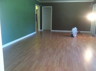 Interior of a Room With Hardwood Floors